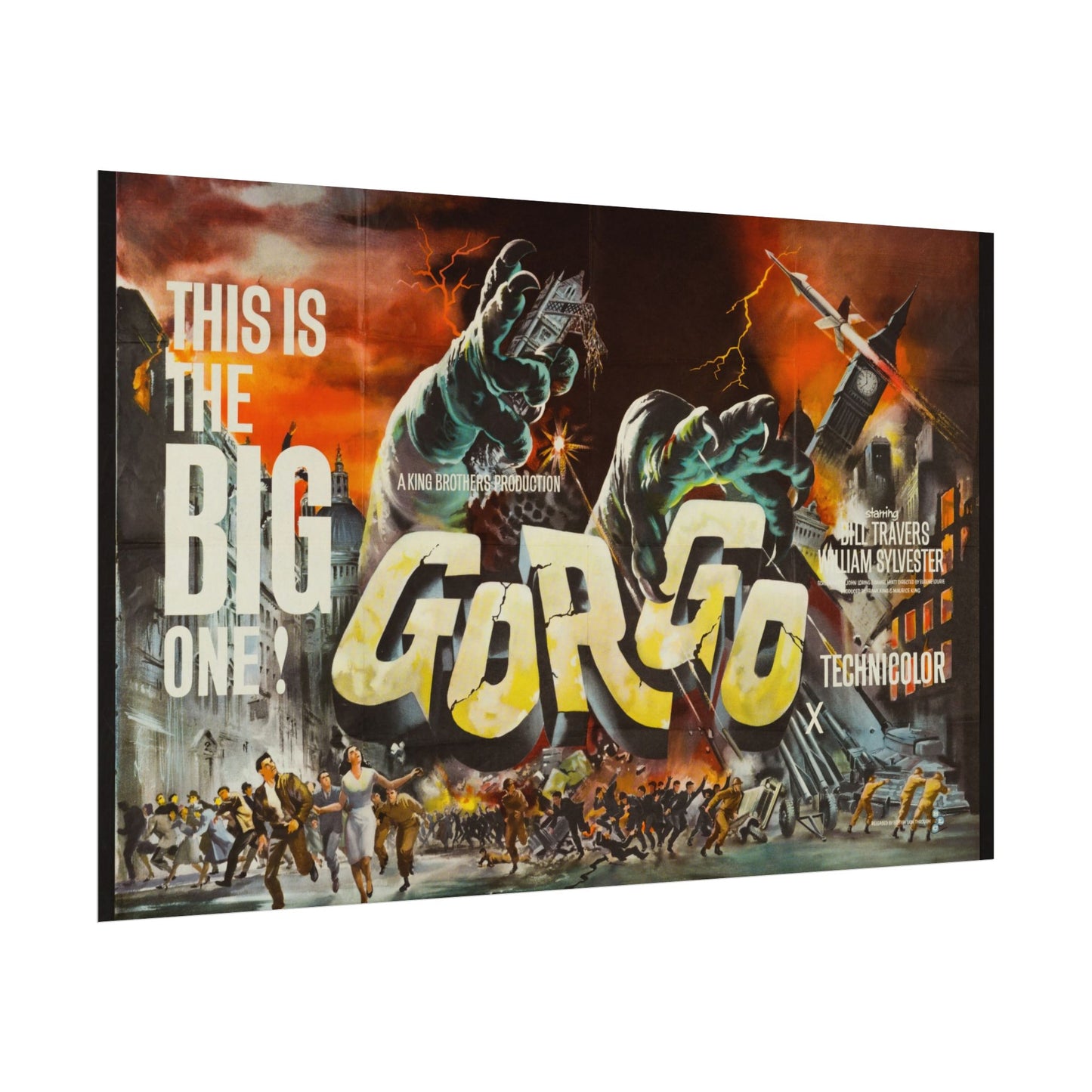 Poster Print - Gorgo Classic Film Poster