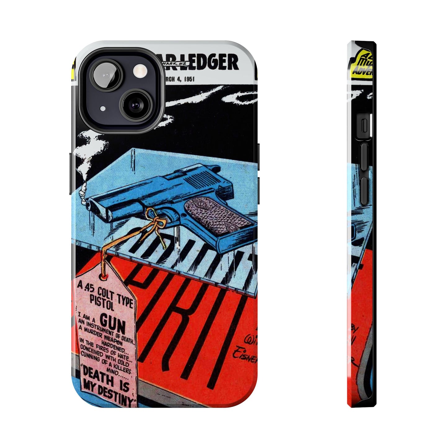 Vintage Comic Book Phone Cover Phone Case - Old School Male 