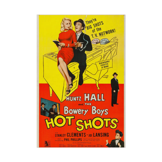 Retro Vintage Hot Shots Film Poster - Nostalgic Giclée Print for Movie Lovers & Home Theaters