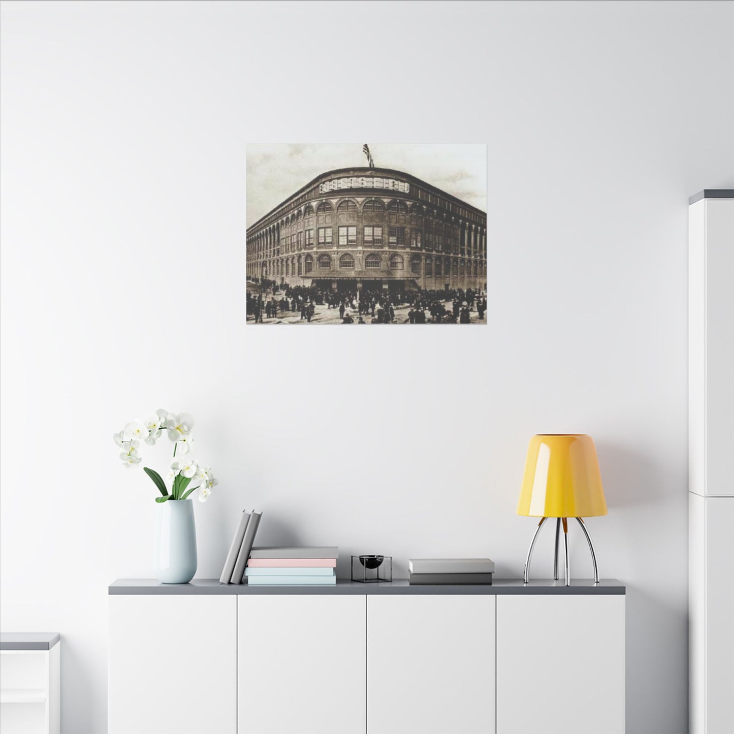 Nostalgic Ebbets Field Canvas Art Print