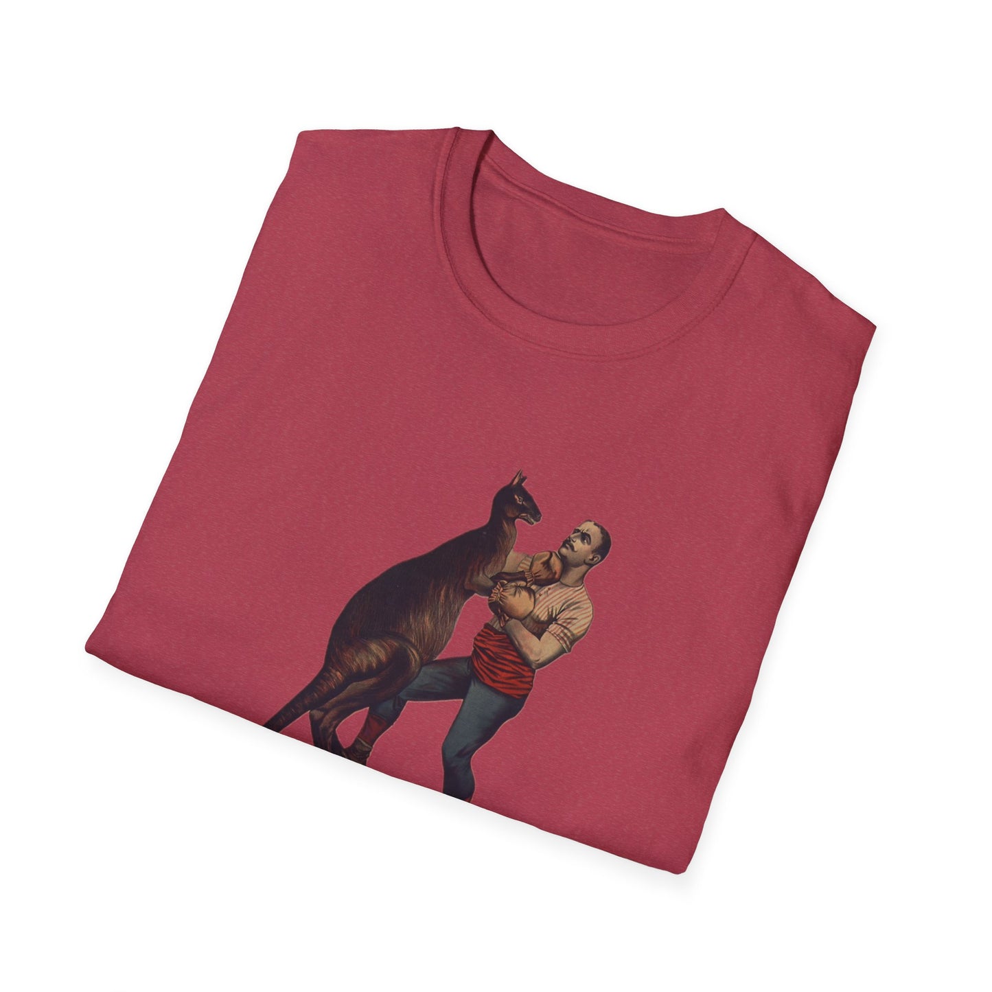 Retro Boxing Kangaroo Graphic Tee