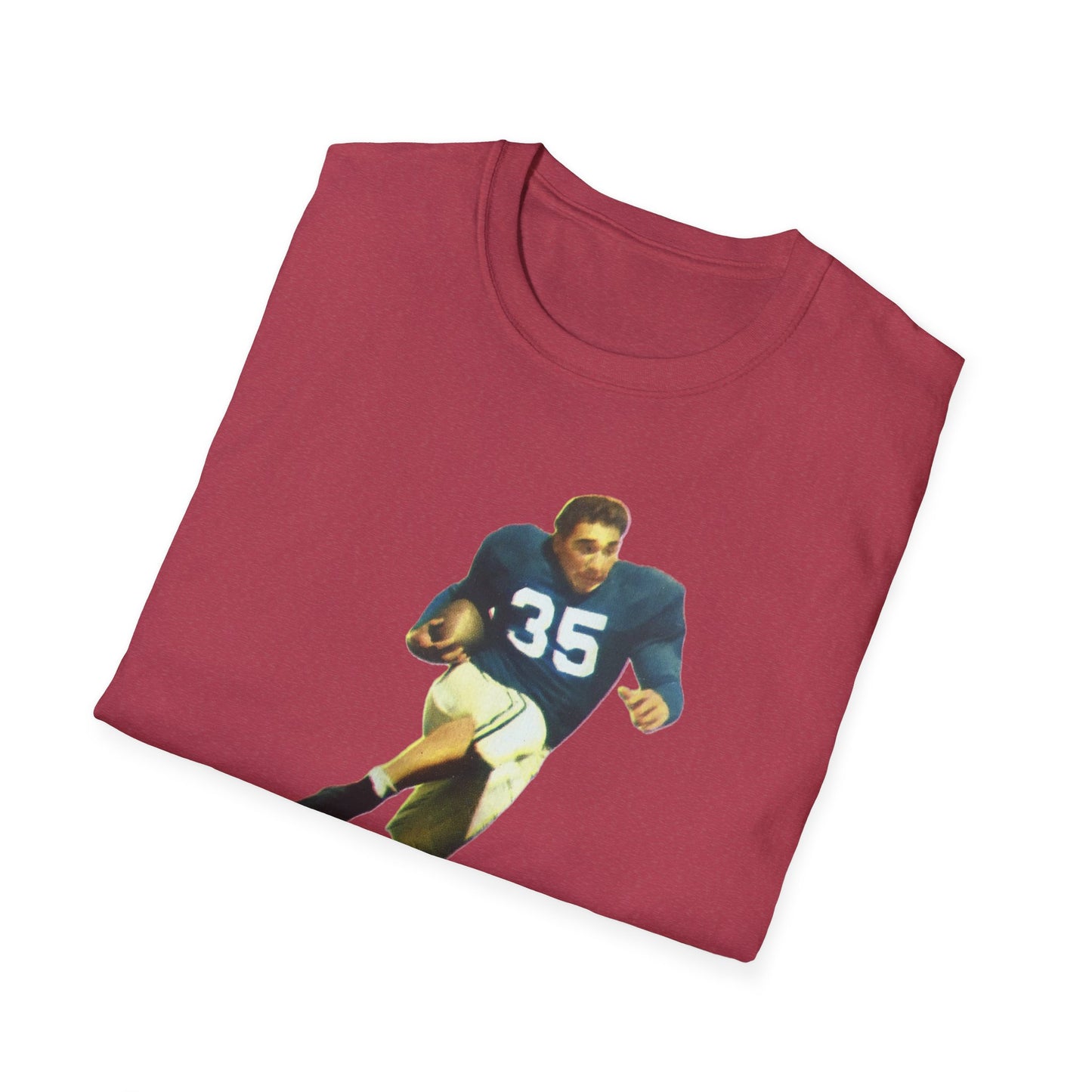 Vintage Alan Ameche Football Legend Unisex Softstyle Tee