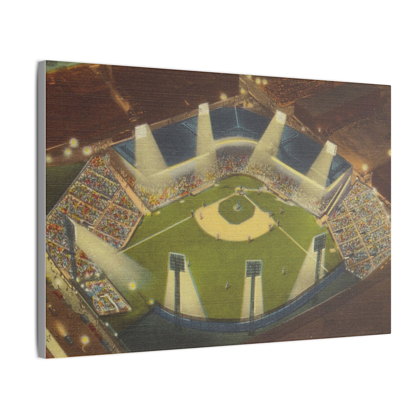 Classic Boston Braves Field Canvas Art Print