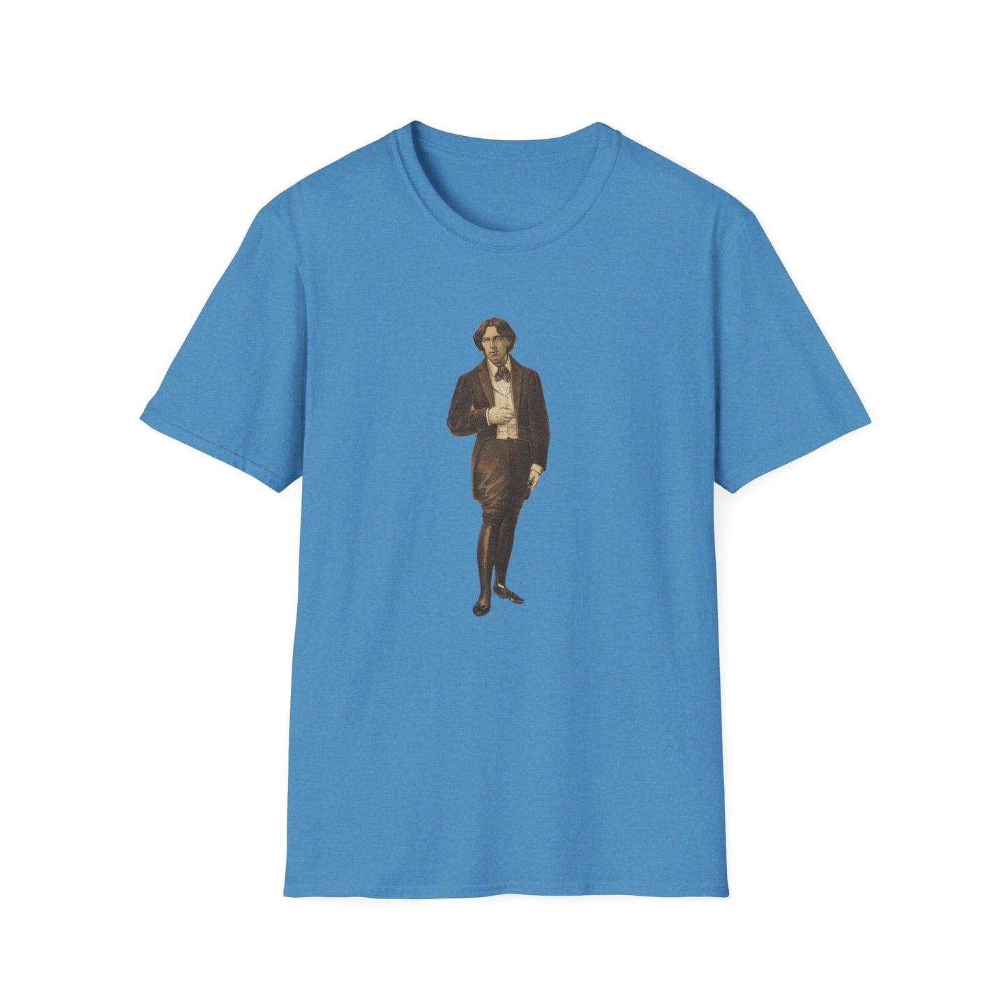 Classic Literary Icon T-Shirt - Old School Male 