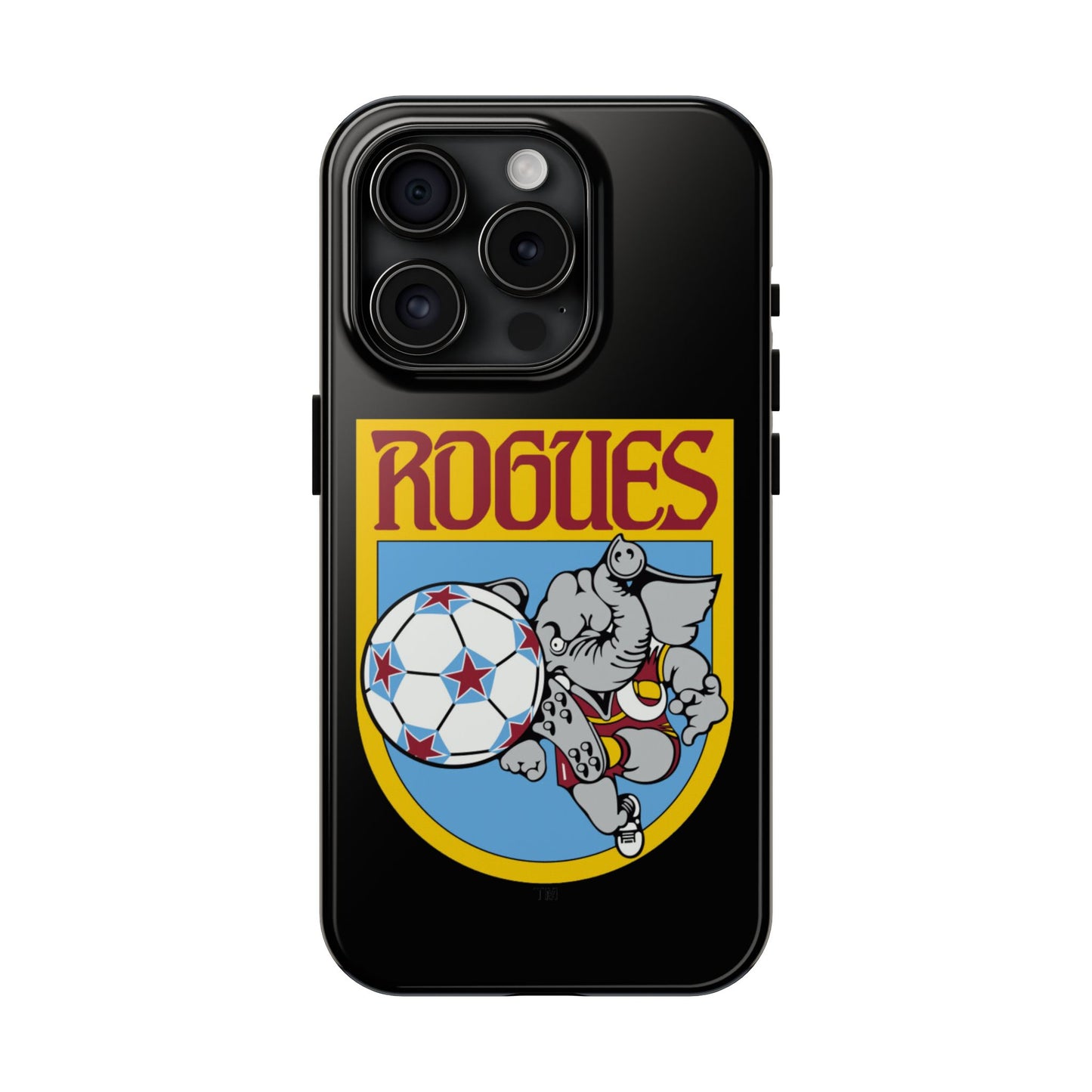 Memphis Rogues Vintage Soccer Team Logo Tough Phone Case - Old School Male 