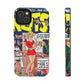 Vintage Comic Book Inspired Tough Phone Cases - Old School Male 