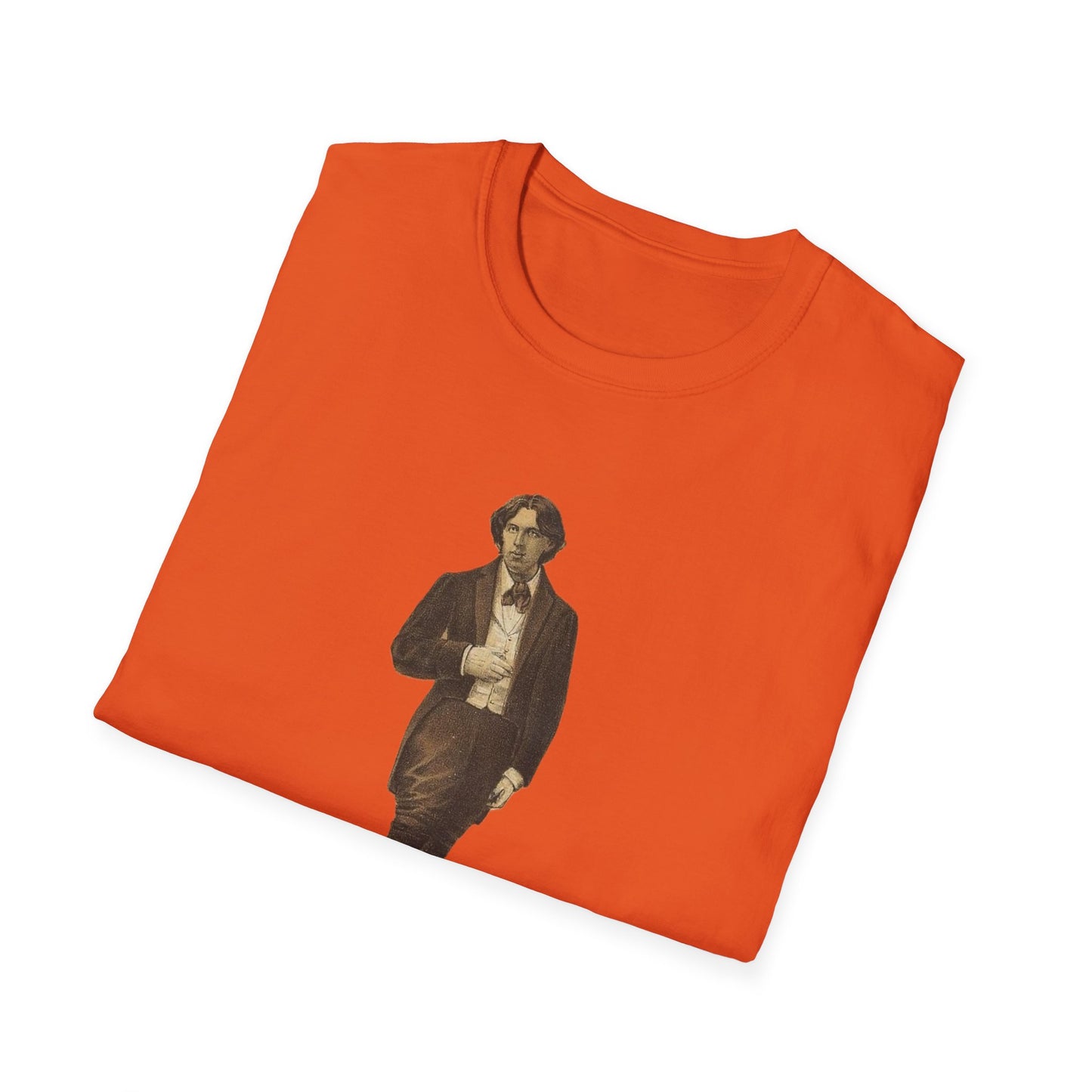 Classic Literary Icon T-Shirt - Old School Male 