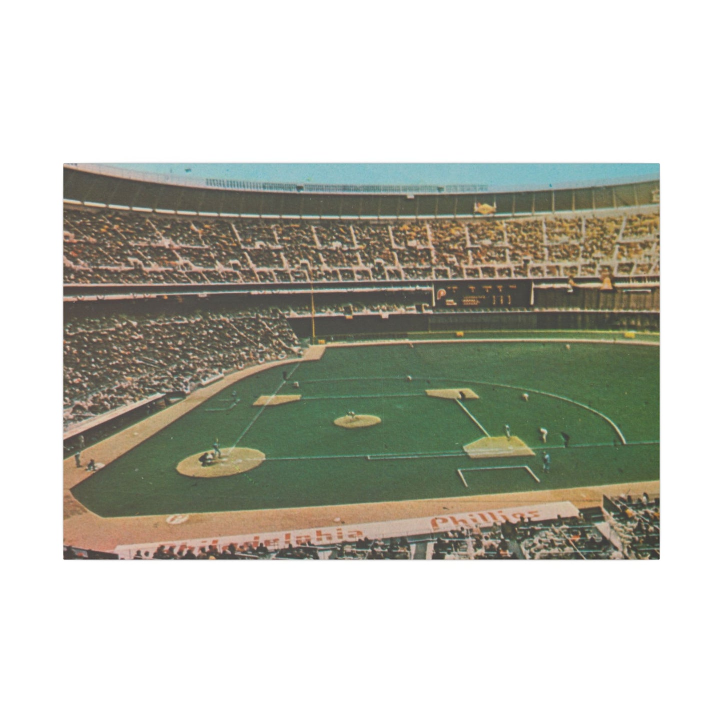 Veterans Stadium Canvas Wall Art - Philadelphia Phillies Tribute