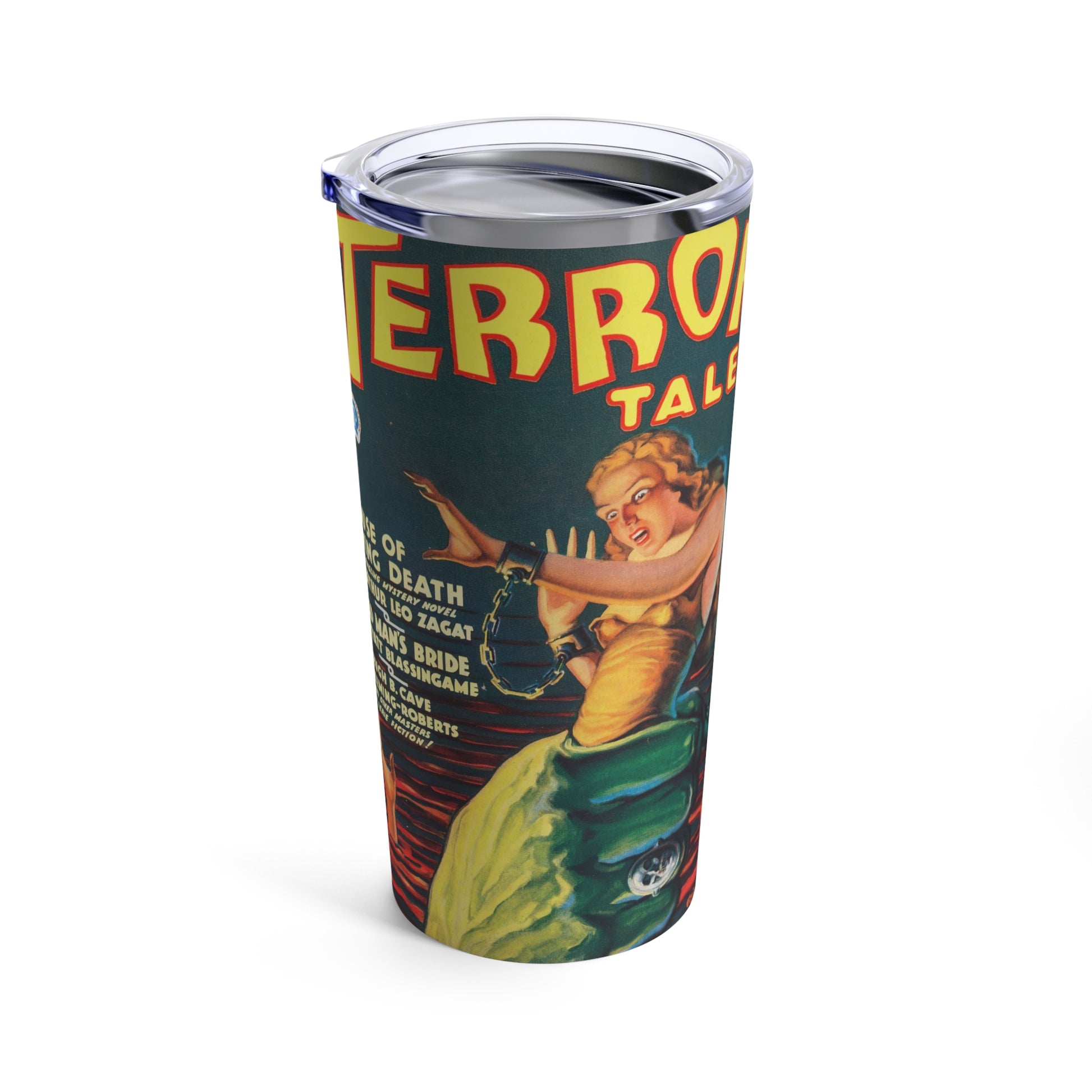 Retro 1950s Comic Book Art Insulated Tumbler 20oz - Old School Male 