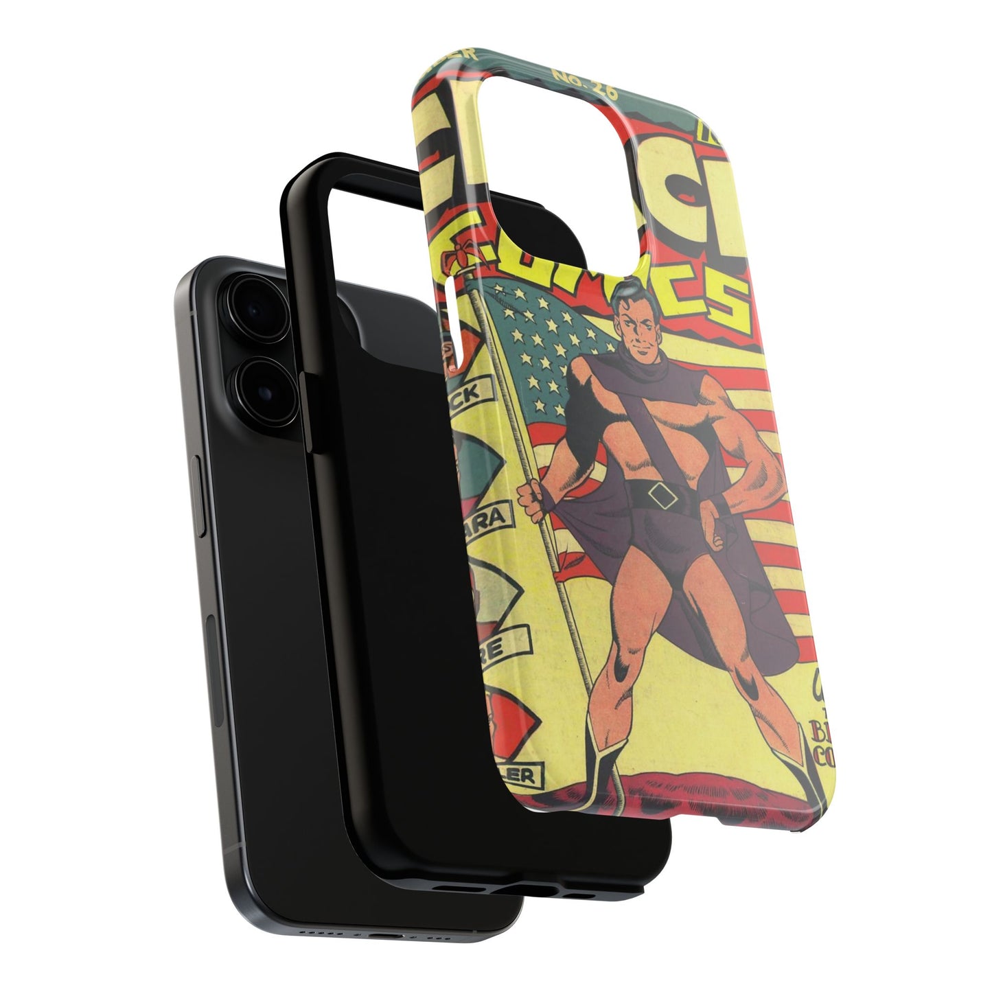 Vintage Comic Book Style Phone Case