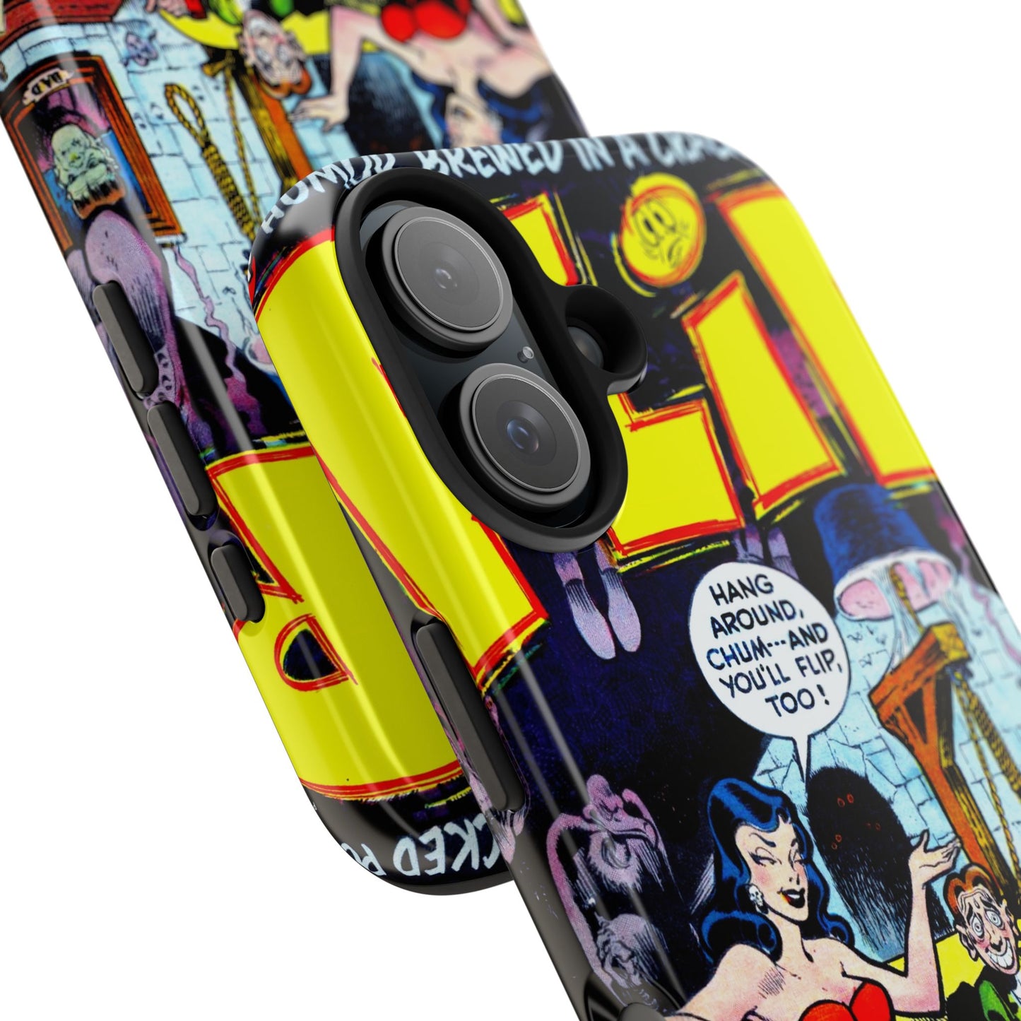 Vintage Comic Book Style Heavy-Duty Phone Cases