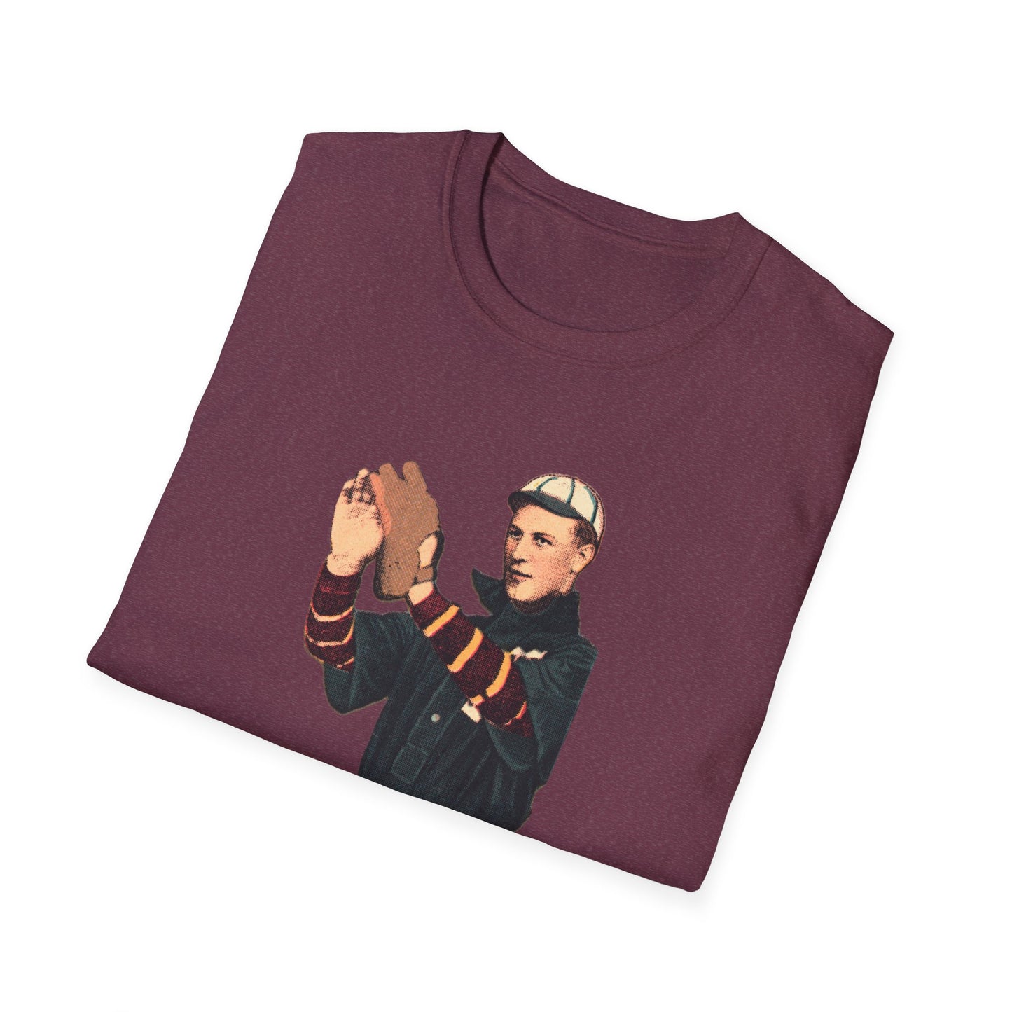 Retro Baseball Pitcher Graphic Tee