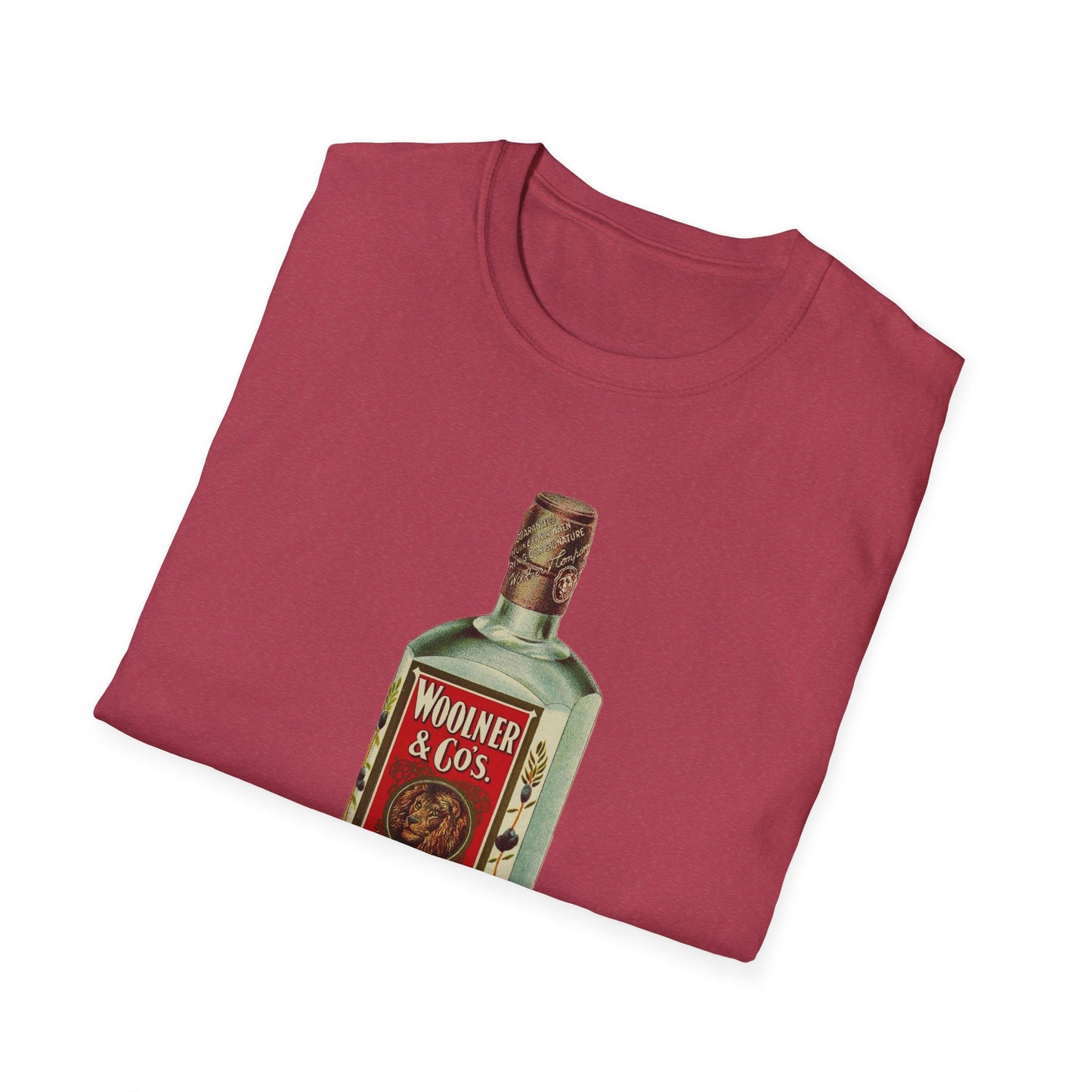 Retro Dry Gin Bottle Graphic Tee