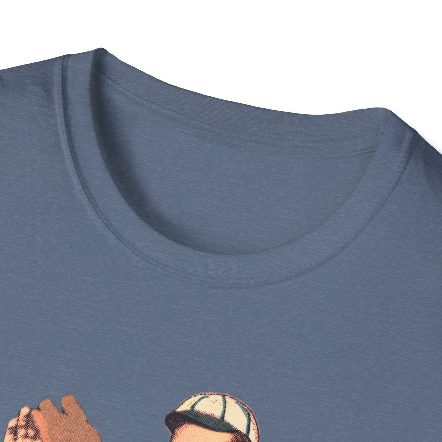 Retro Baseball Pitcher Graphic Tee