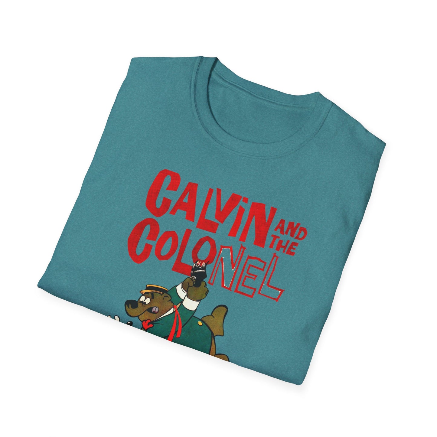 Retro Calvin and the Colonel Comic Characters T-Shirt