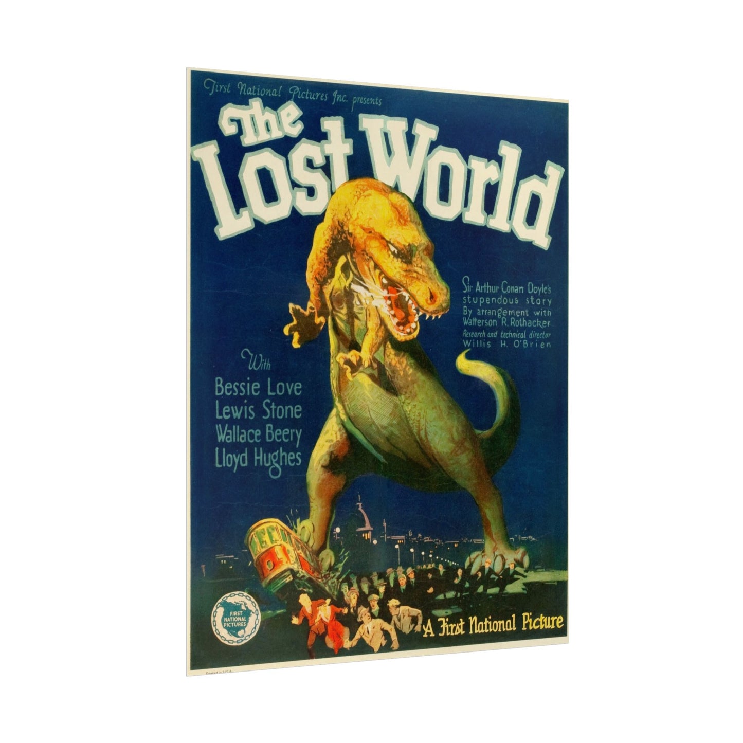 Vintage Lost World Movie Poster - Poster