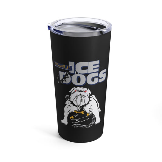 20oz Vintage Los Angeles Ice Dogs Hockey Team Tumbler - Old School Male 