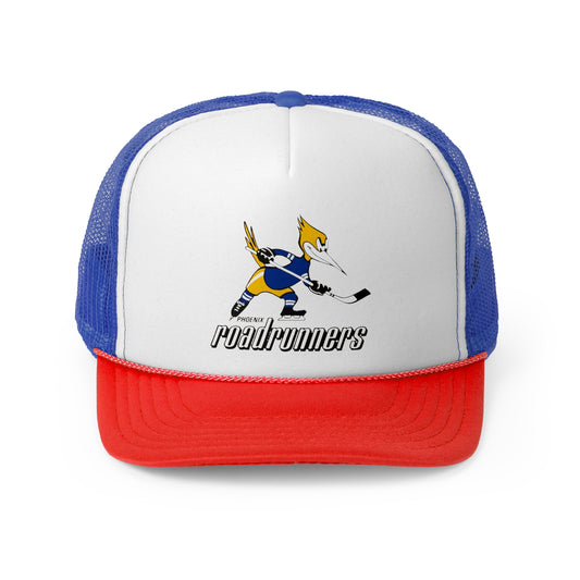 Phoenix Roadrunners of the WHA Retro Trucker Hat - Old School Male 