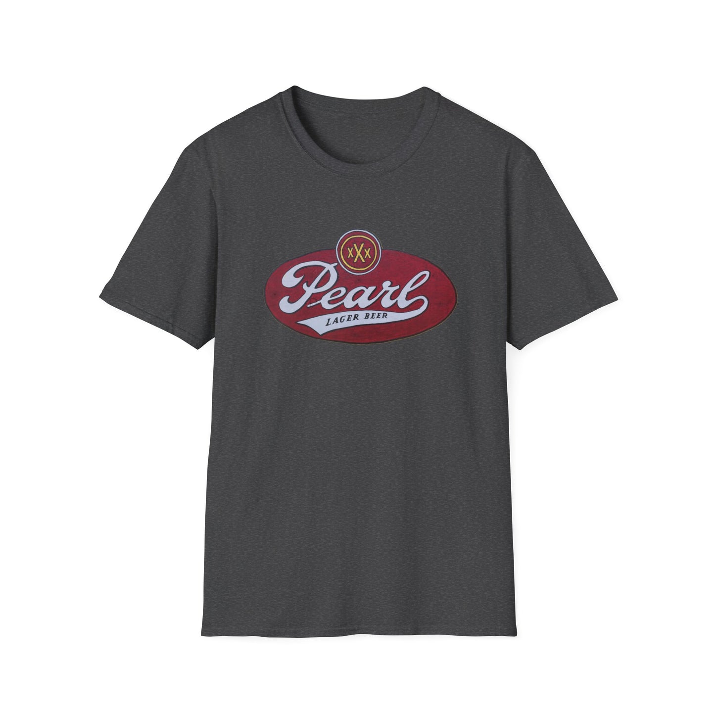 Vintage-Inspired Pearl Lager Unisex Soft Cotton Tee - Old School Male 