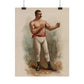 Vintage Champion Pugilist John Sullivan Poster