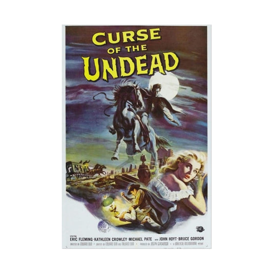 Vintage Curse Of The Undead Film Poster - Giclée Print, Archival Quality, Horror Decor