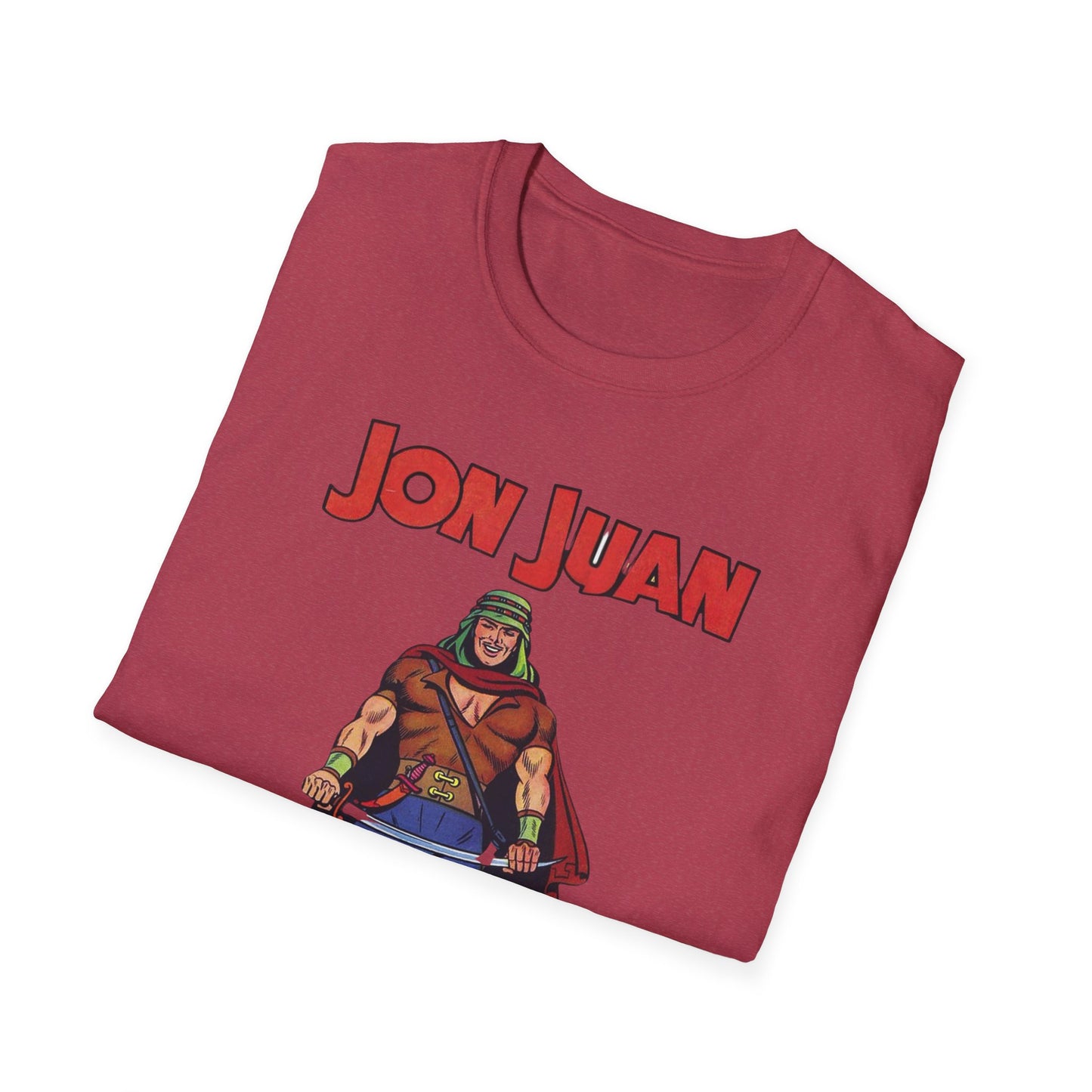 Vintage Jon Juan Comic Character T-Shirt - Soft Unisex Tee for Retro Style Enthusiasts