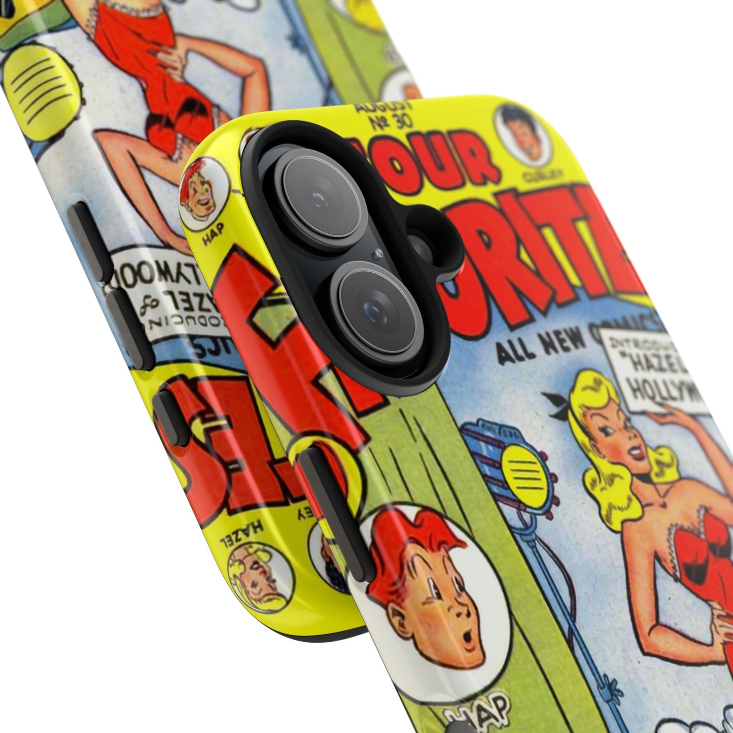 Vintage Comic Book Phone Case - Retro Art Design