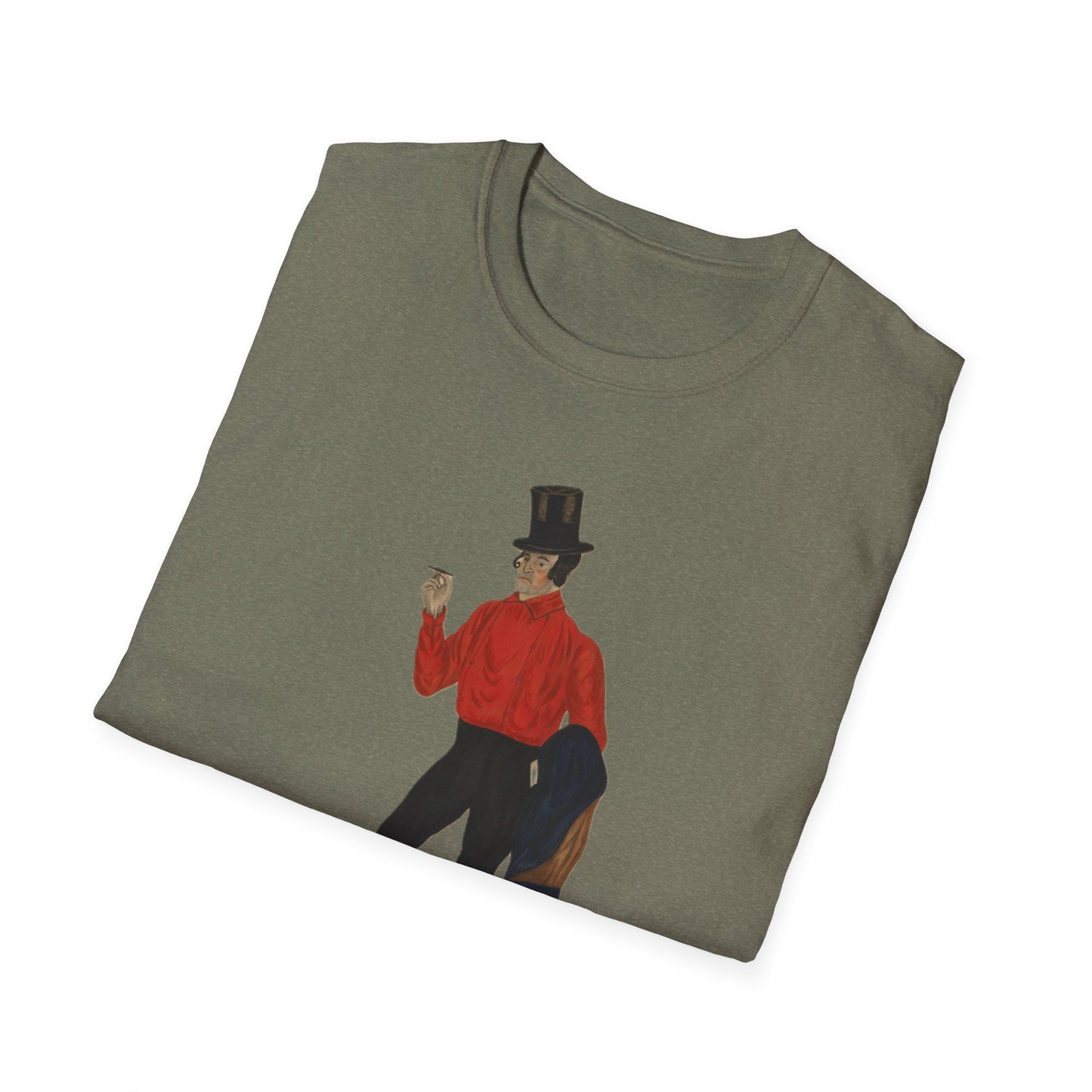 Retro Top Hat Gentleman's Unisex Tee