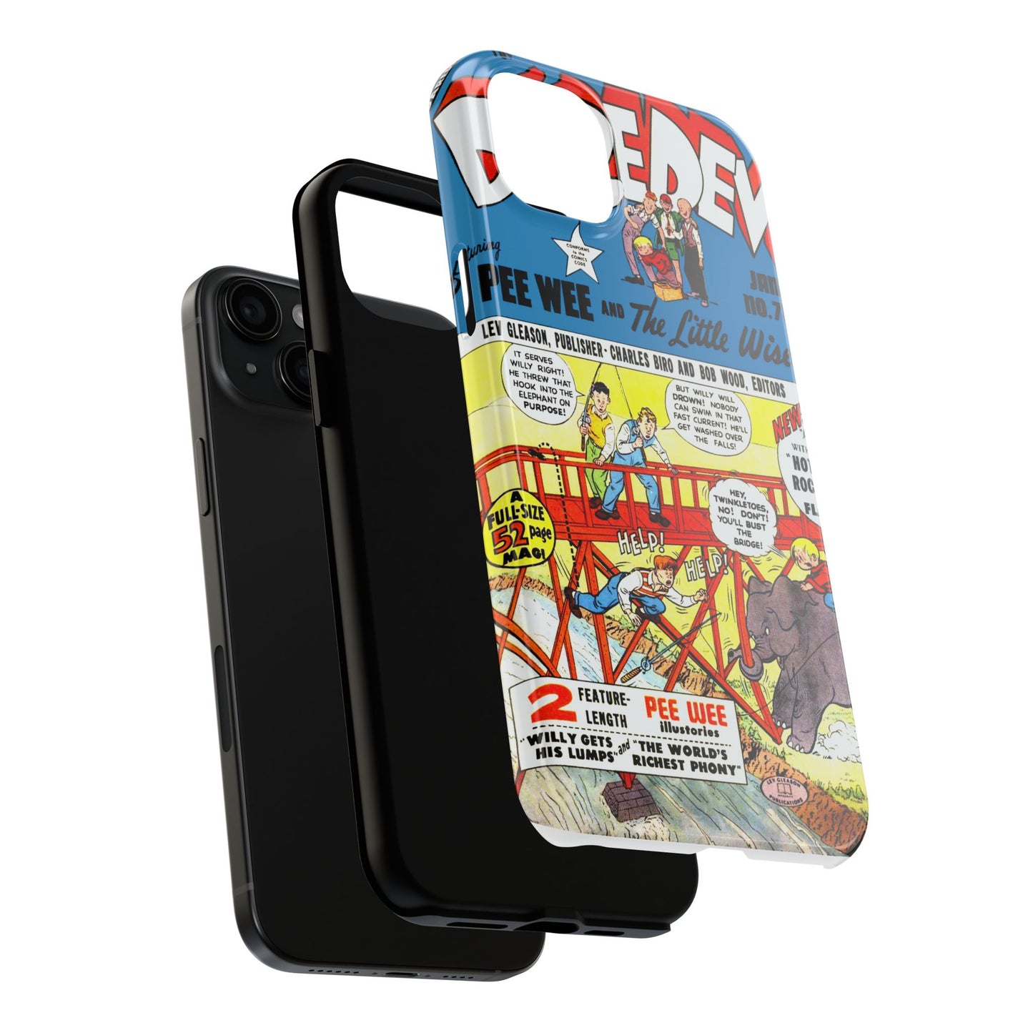 Vintage Comic Book Inspired Phone Case