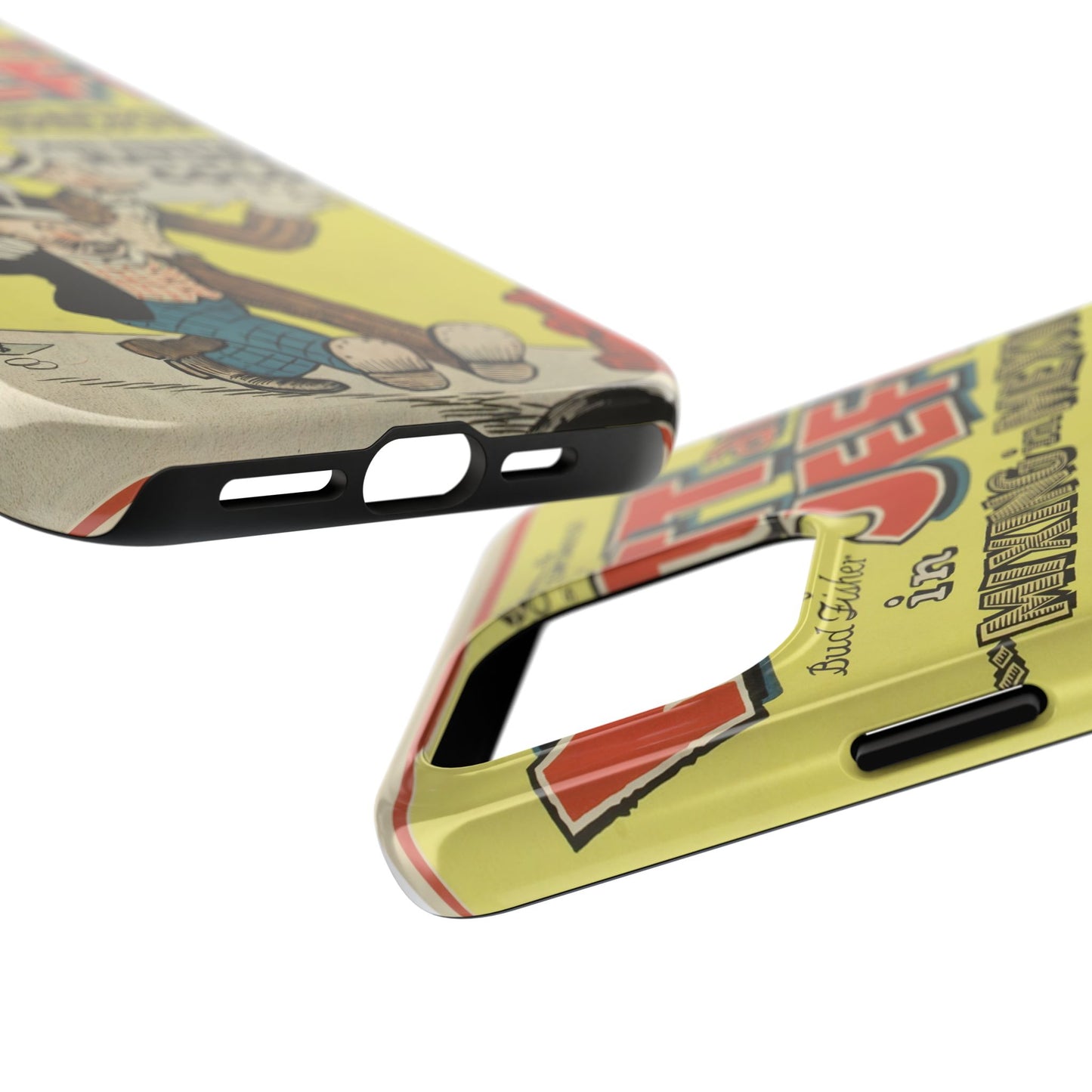 Durable Mutt and Jeff Phone Protection Cases