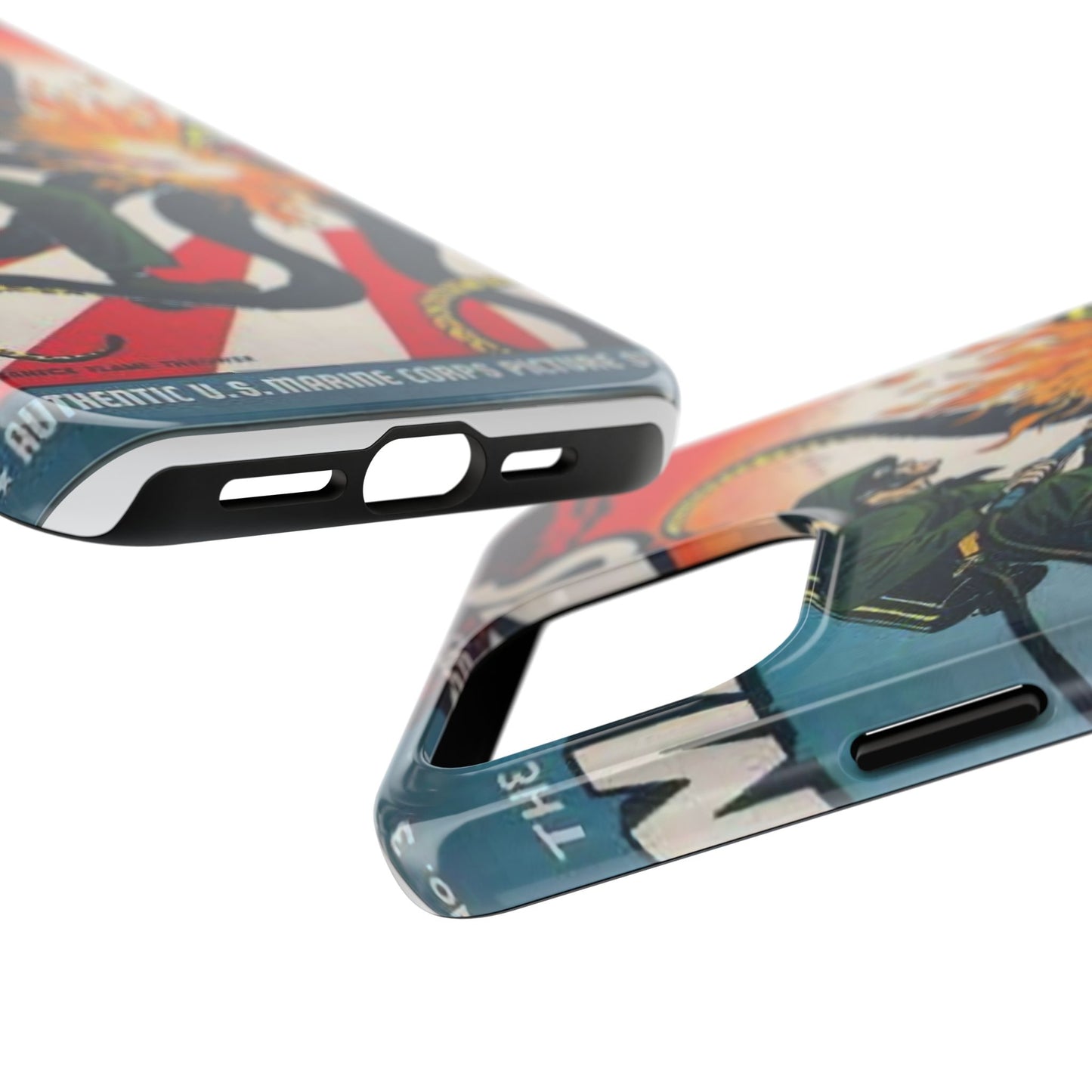 Vintage Marine-Themed Tough Phone Cases for Ultimate Protection