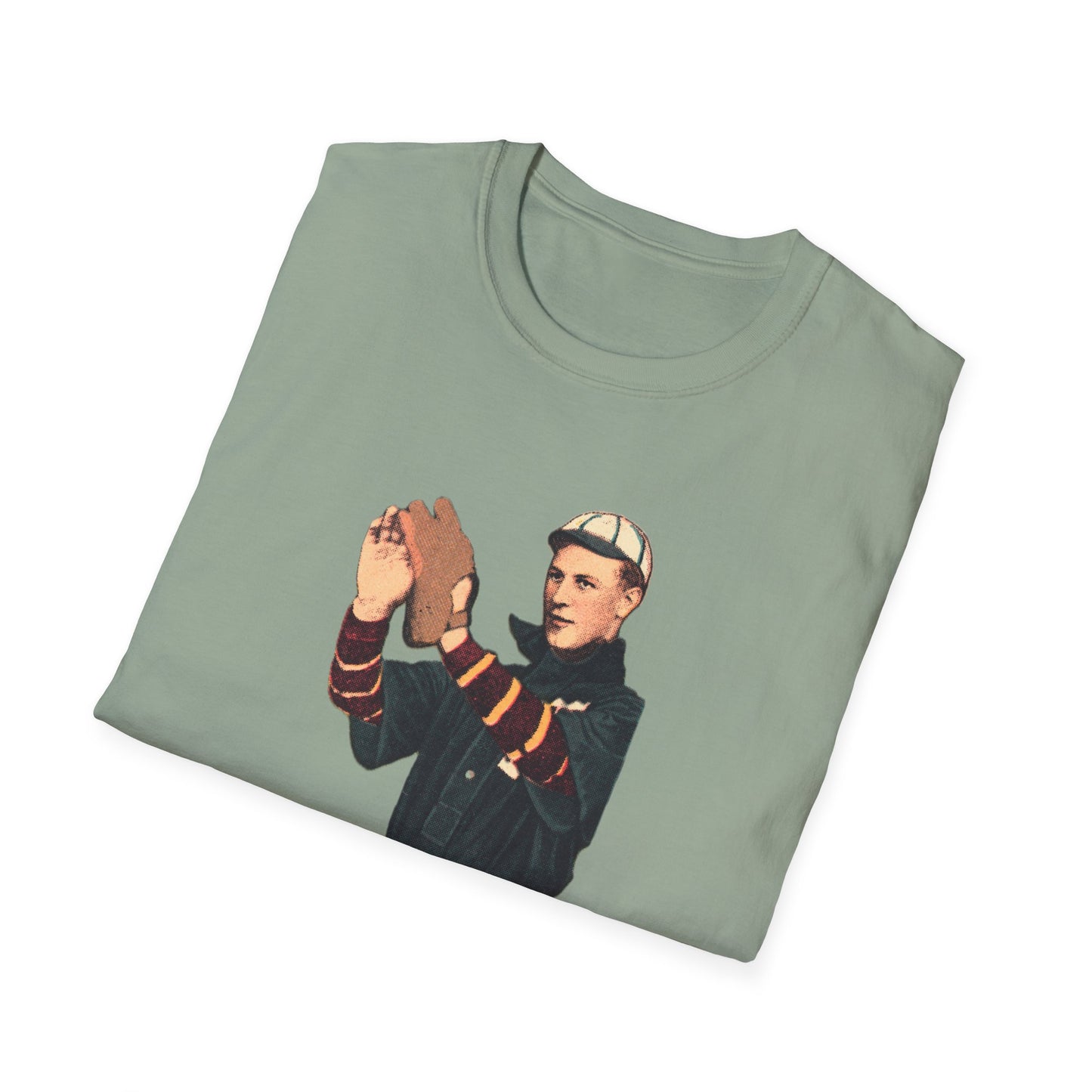 Retro Baseball Pitcher Graphic Tee