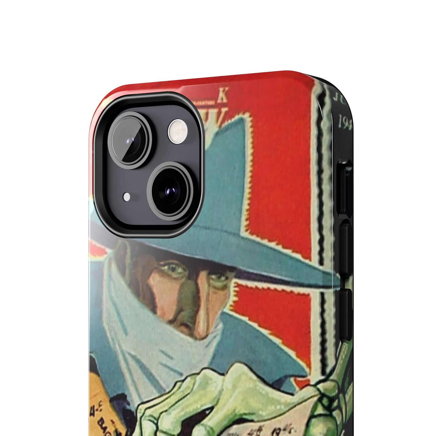 Vintage Comic Art Tough Phone Cases - Old School Male 