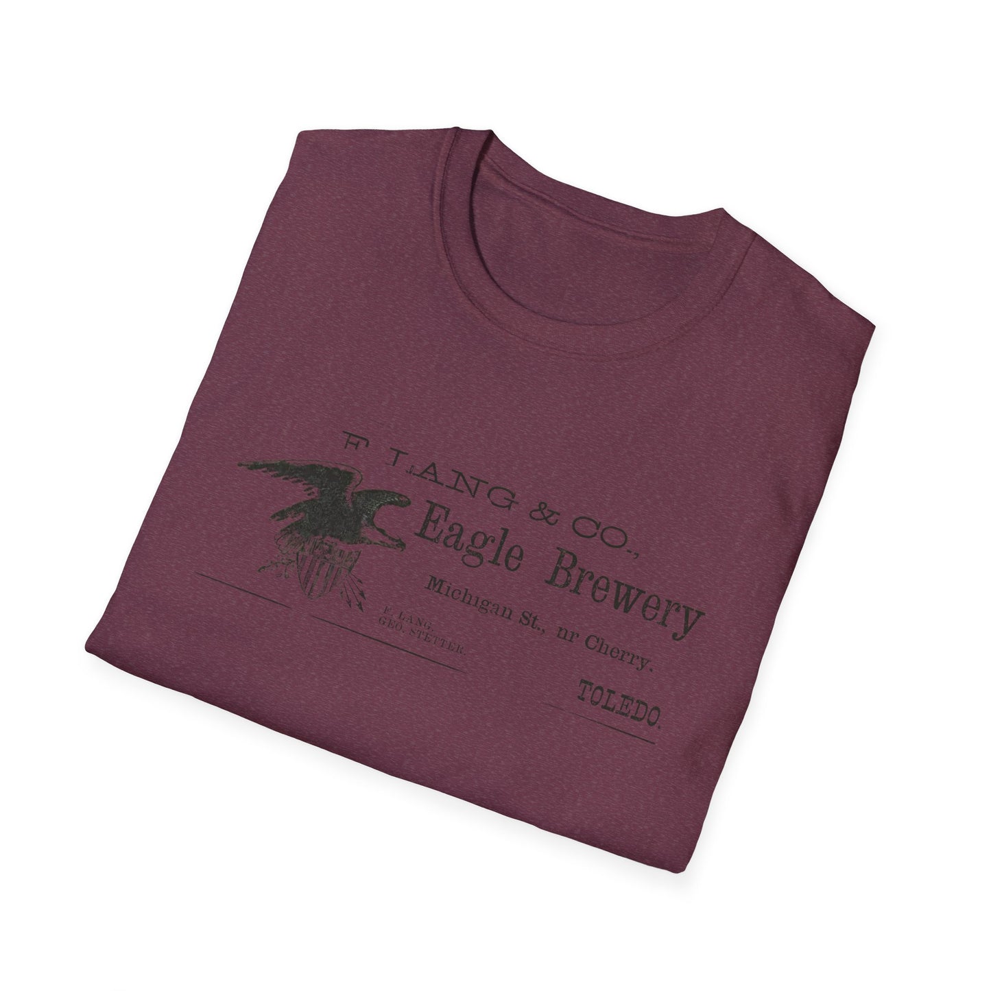 Vintage Eagle Brewery T-Shirt - 100% Cotton, Classic Fit, Perfect for Beer Lovers & Casual Outings