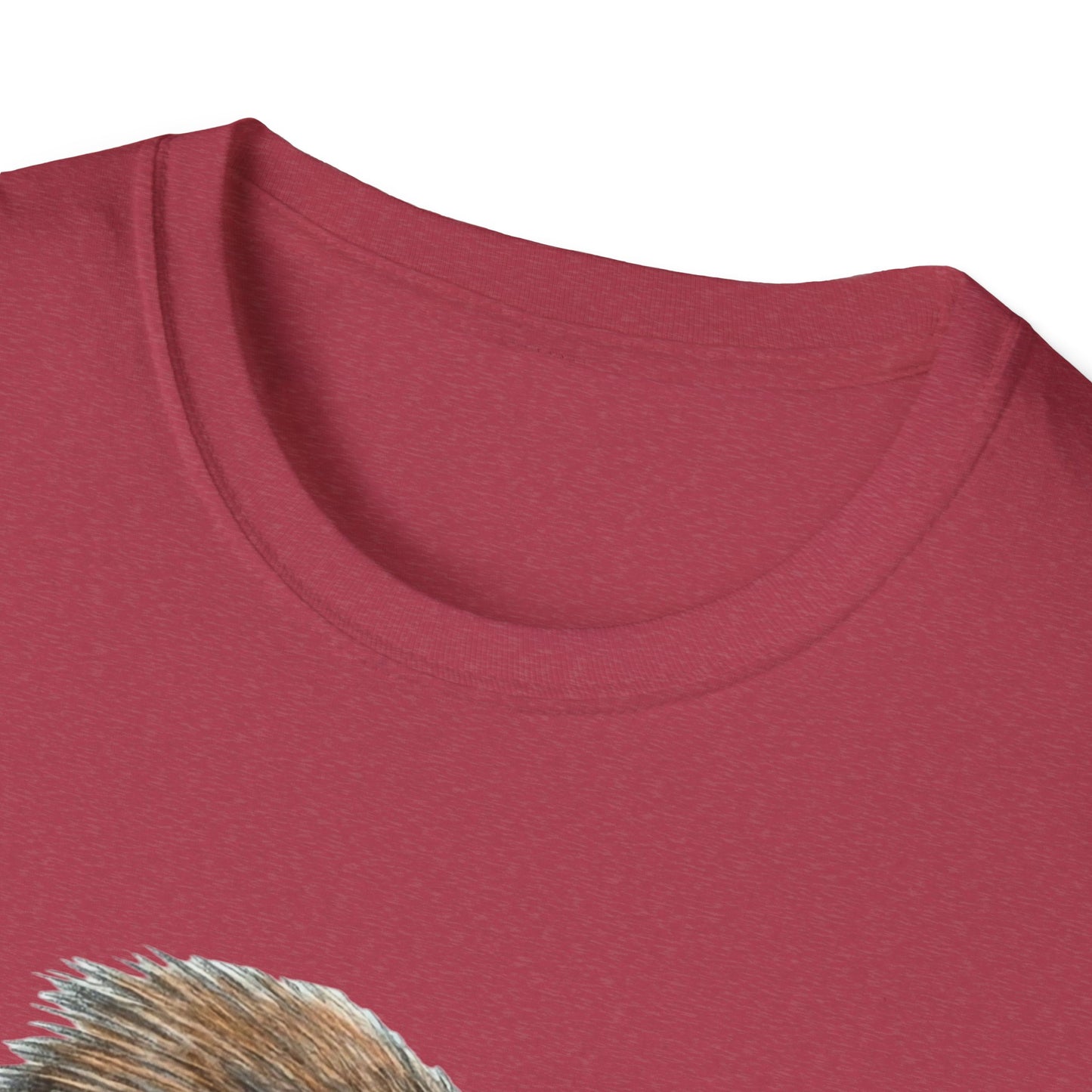 Vintage-inspired Unisex Soft Cotton Beaver Tee