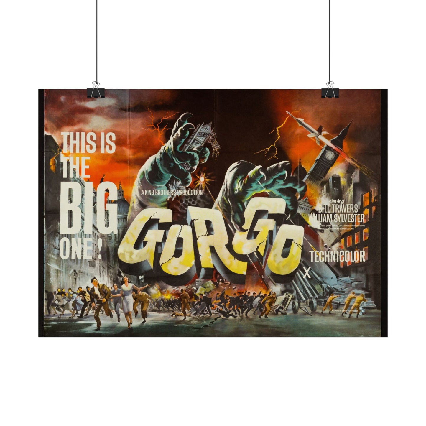 Poster Print - Gorgo Classic Film Poster