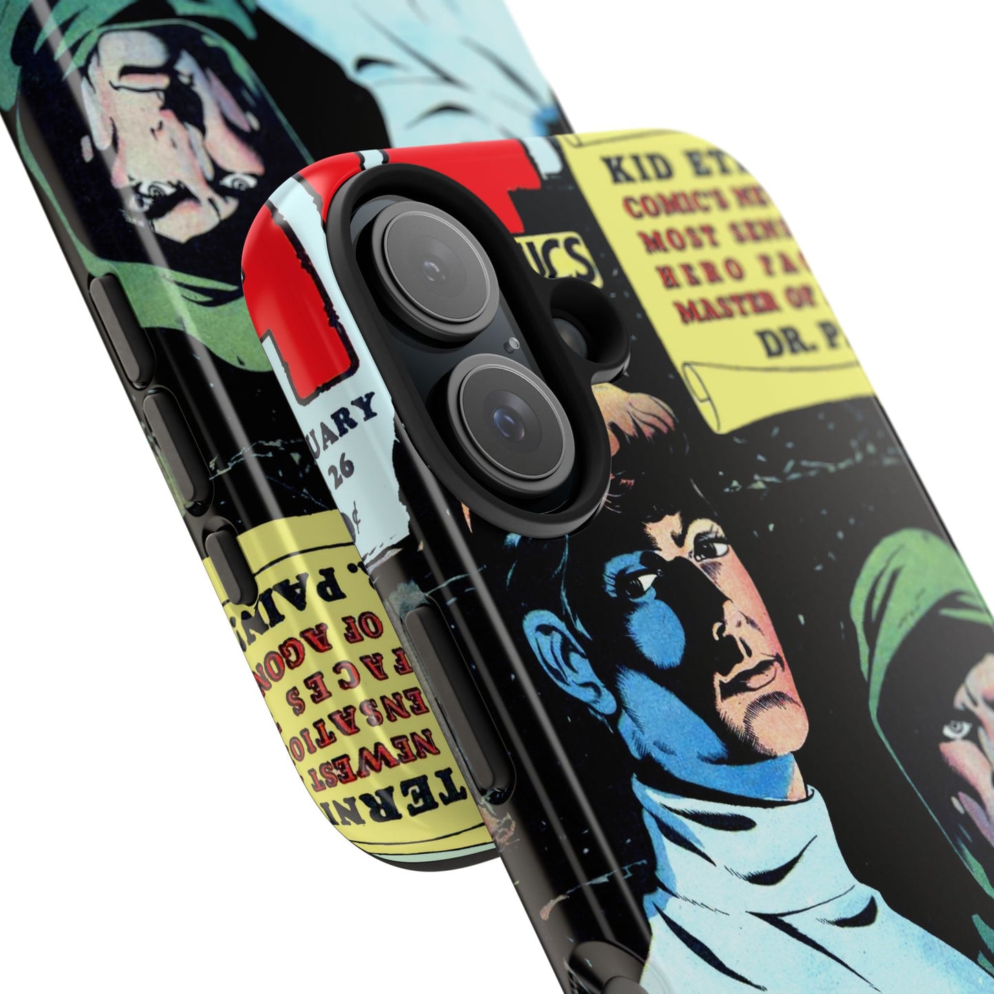 Vintage Comic Book Cover Durable Phone Cases