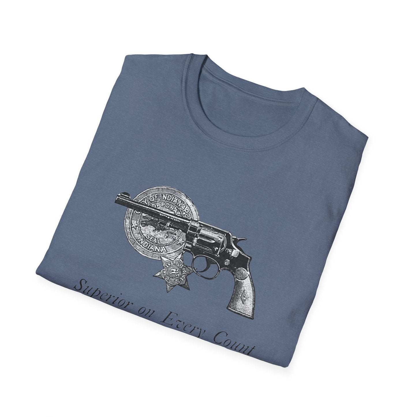 Vintage Smith And Wesson T-Shirt - Classic Ad Tee For Firearm Enthusiasts, Made In USA Cotton