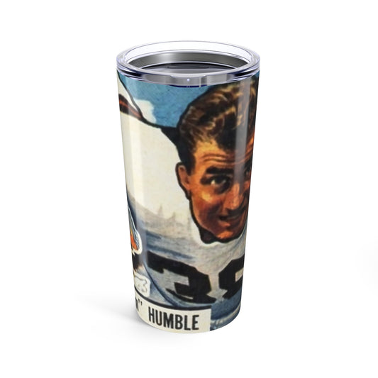 Classic Weldon Humble Vintage NFL 20oz Stainless Steel Tumbler - Old School Male 