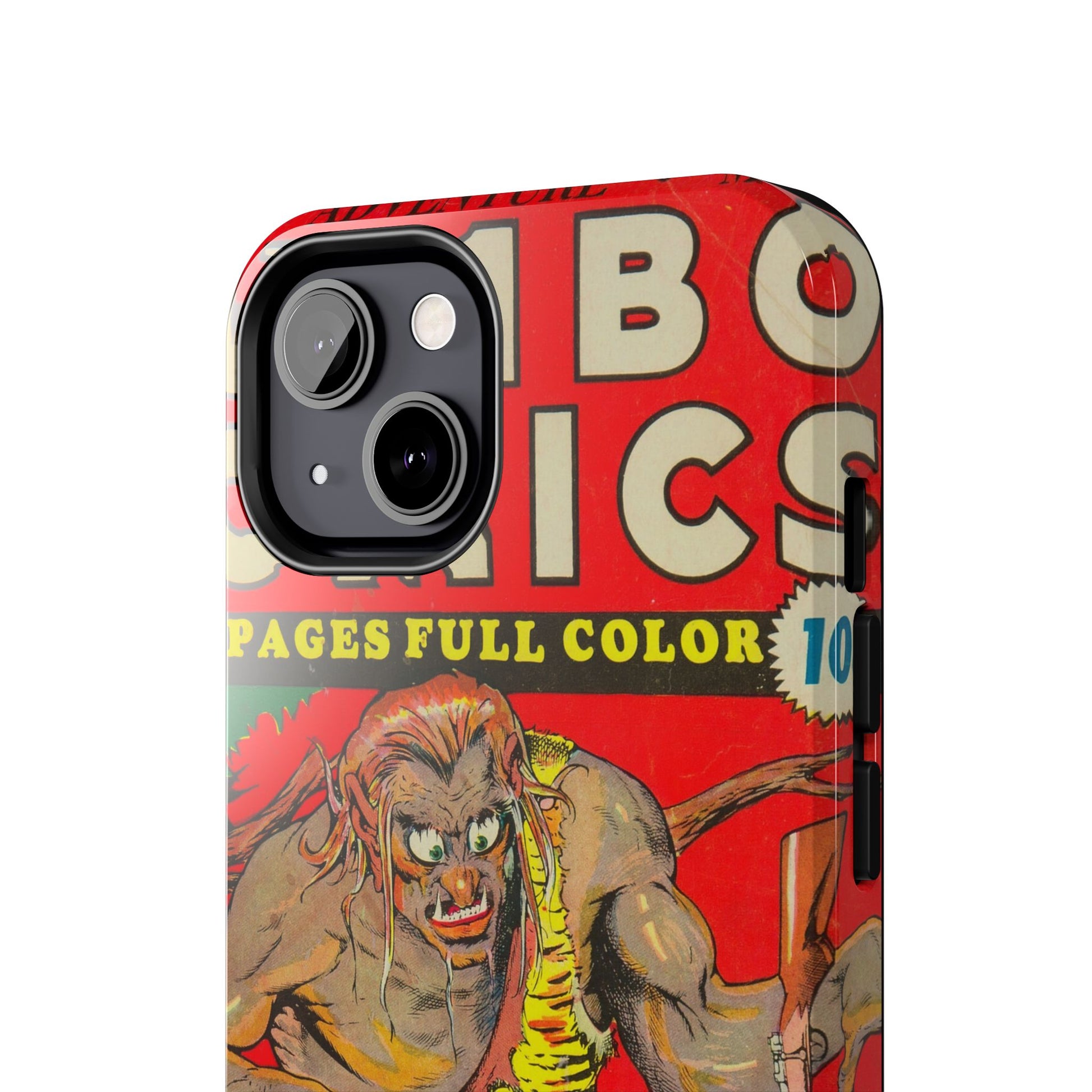 Vintage-Inspired Comic Book Tough Phone Cases - Old School Male 