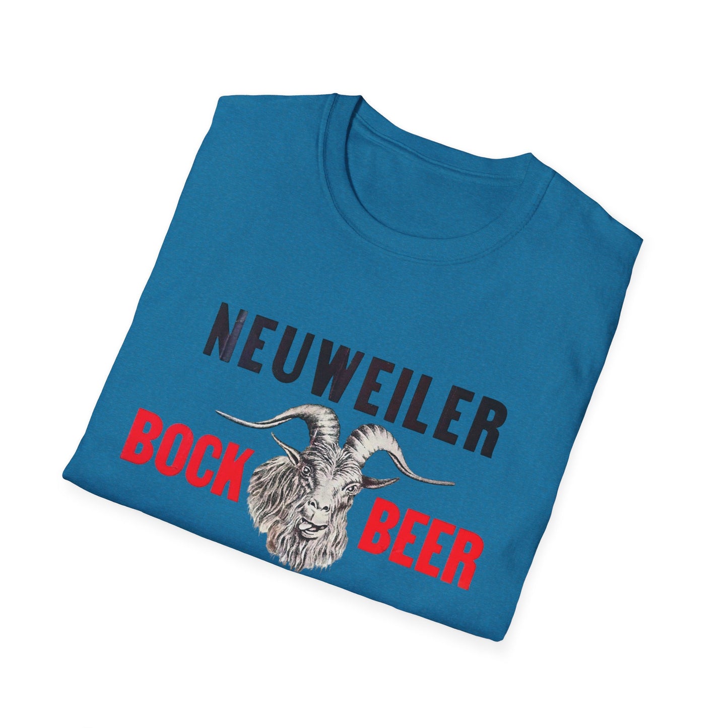 Neuweiler Bock Beer Softstyle Tee: Comfort, Cotton, and a Side of Chuckles!