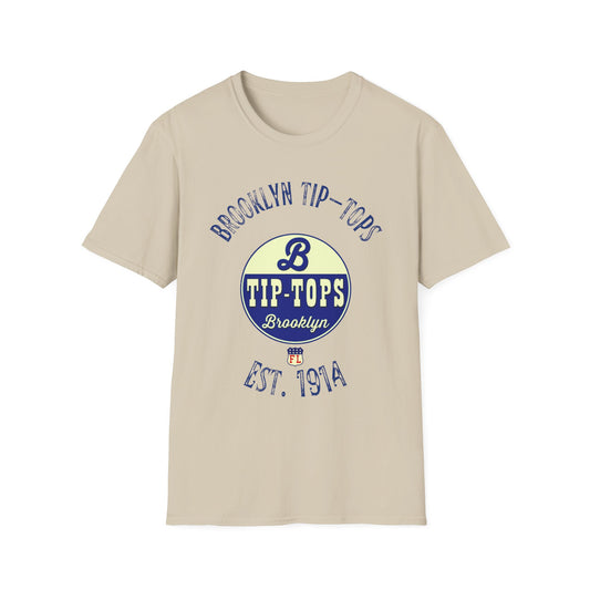 Brooklyn Tip-Tops Unisex Softstyle T-Shirt - Old School Male 