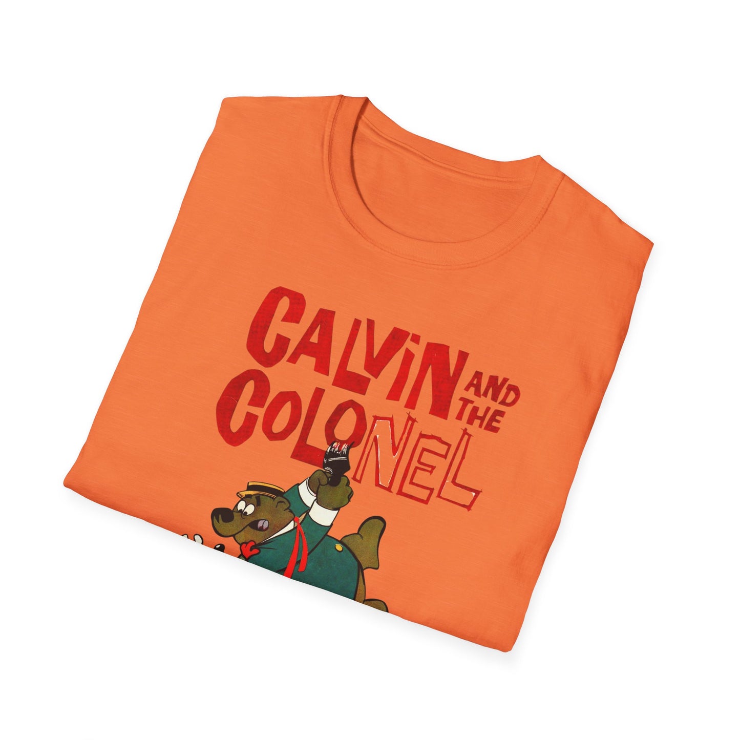 Retro Calvin and the Colonel Comic Characters T-Shirt