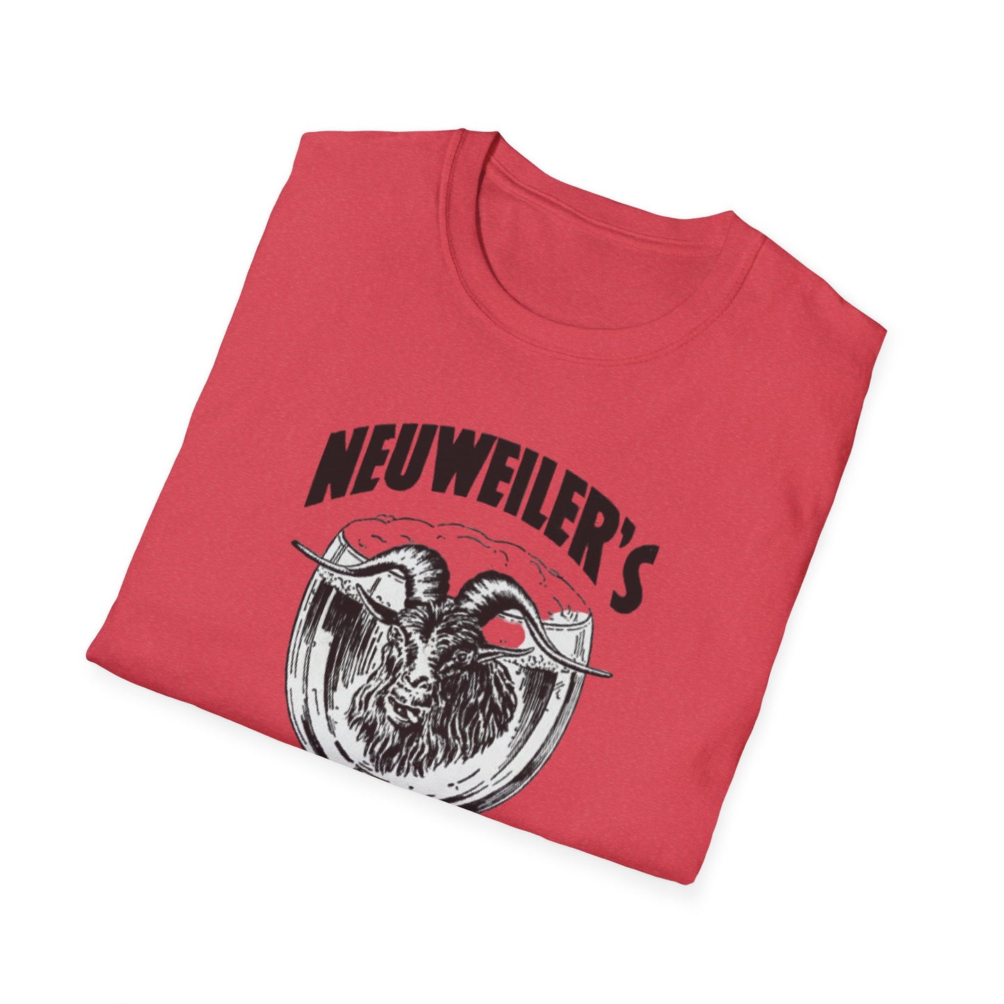 Sip Back and Relax: Vintage Neuweiler's 100% Cotton Bock Beer T-Shirt for Ultimate Chill Vibes