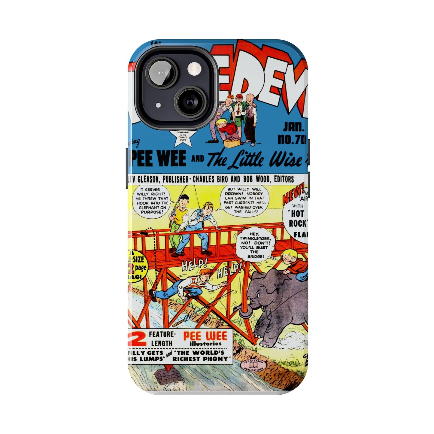 Vintage Comic Book Inspired Phone Case