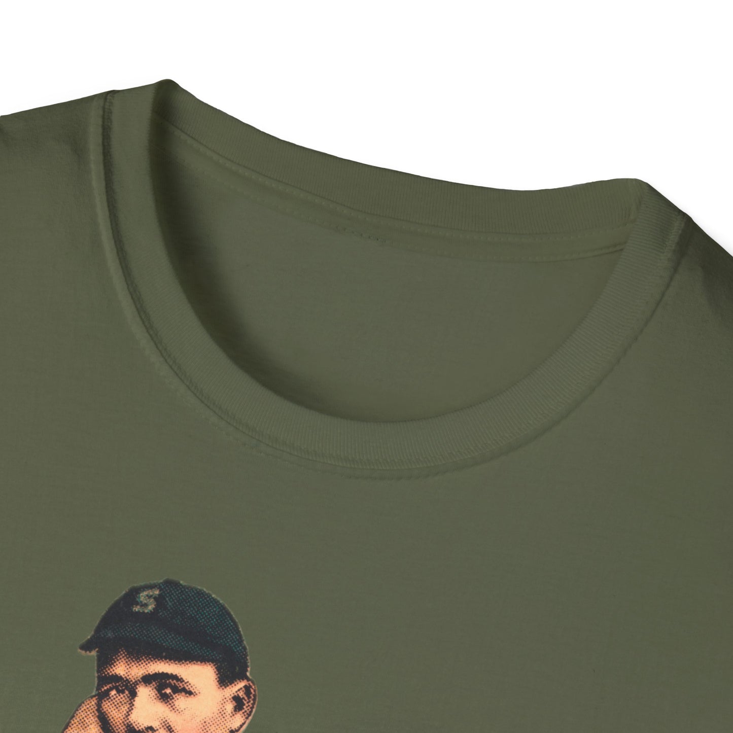 Retro Baseball Player T-Shirt - Old School Male 