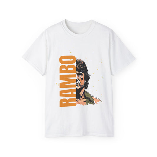 John Rambo Unisex Ultra Cotton Tee - Old School Male 