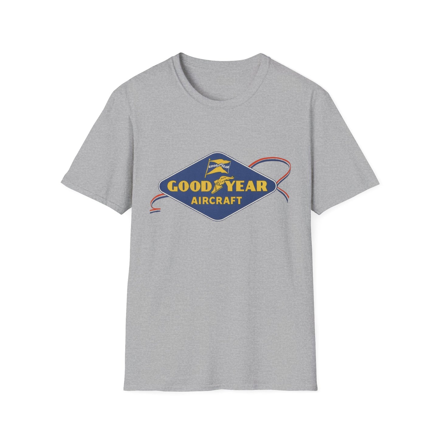 Fly High In Style: Vintage Goodyear Aircraft T-Shirt For Aviation Buffs & Retro Fans!