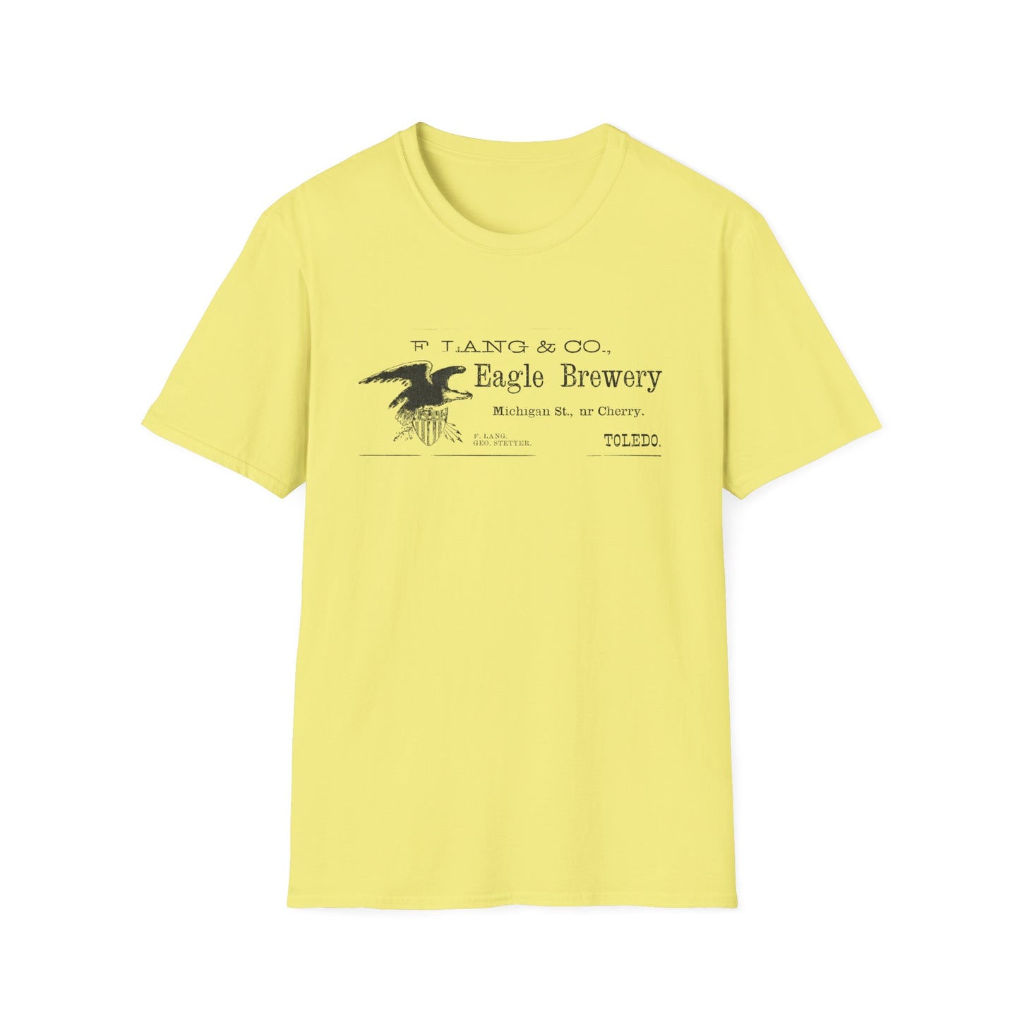 Vintage Eagle Brewery T-Shirt - 100% Cotton, Classic Fit, Perfect for Beer Lovers & Casual Outings