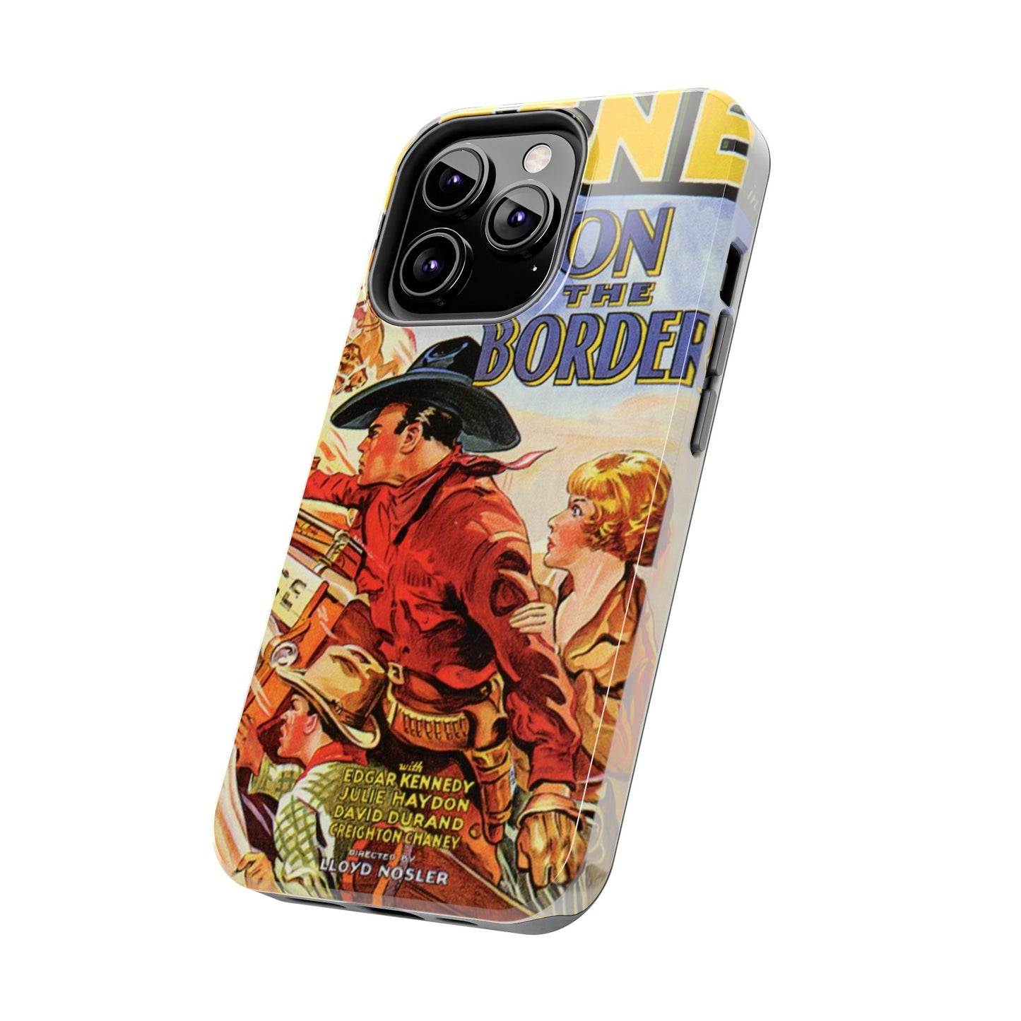 Rustic Heritage Western Tough Phone Cases - Old School Male 